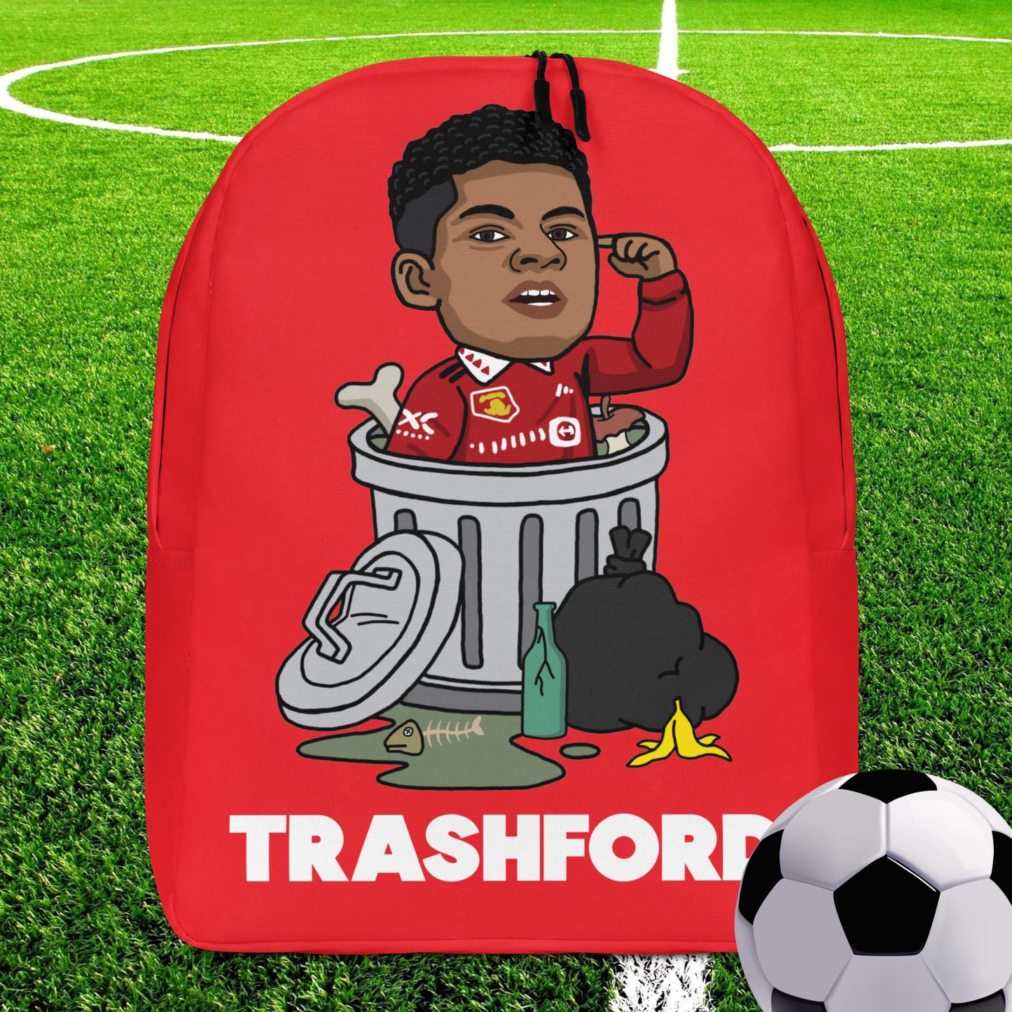 Trashford Marcus Rashford Manchester United Gift Man United Gift Marcus Rashford Backpack Default Title Bags Football Manchester United Marcus Rashford Next Cult Brand