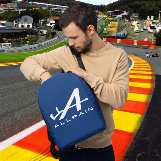 Allpain Alpine F1 Formula 1 Pierre Gasly Esteban Ocon Alpine Minimalist Backpack Next Cult Brand Alpine, F1