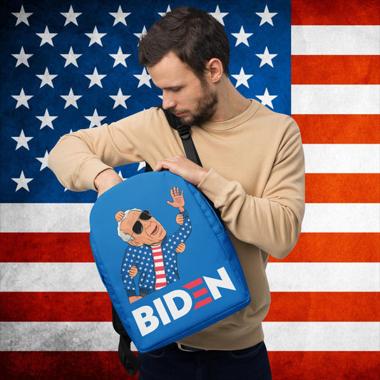 Weekend at Biden's Joe Biden Meme Democrat Republican Trump Gift Biden Gift 90s Vintage Backpack