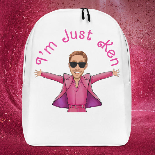 Ken Barbie Ryan Gosling I'm Just Ken Backpack Next Cult Brand