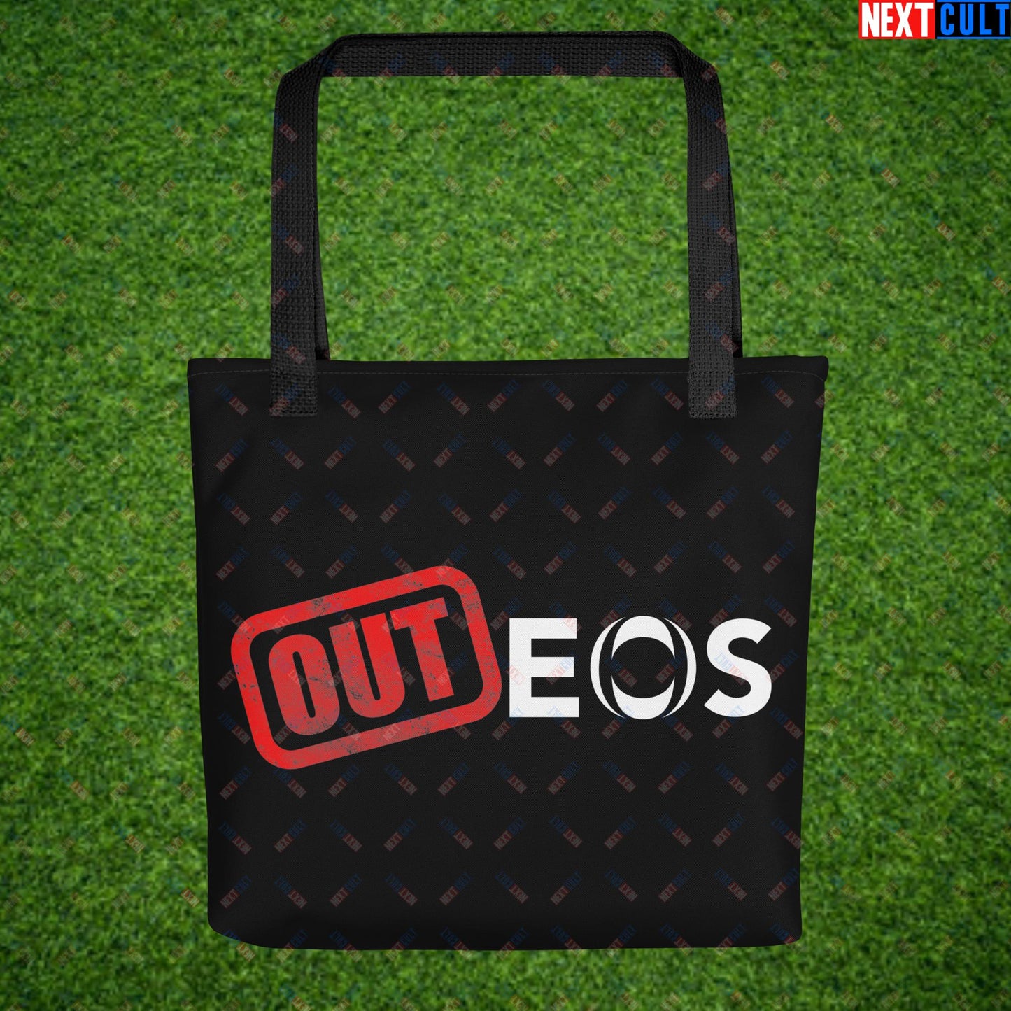 OUTEOS INEOS OUT Manchester United Protest Against Glazers, Ineos and Ratcliffe Tote bag Default Title Bags Football GlazersOut Manchester United RatcliffeOut Next Cult Brand