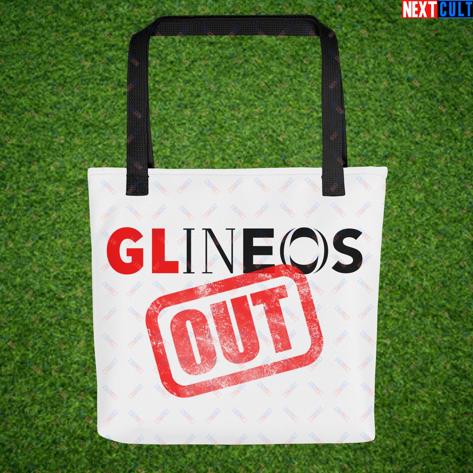 GLINEOS OUT Manchester United Fans Protest Against Glazers, Ineos and Ratcliffe Tote bag Default Title Bags Football GlazersOut Manchester United RatcliffeOut Next Cult Brand