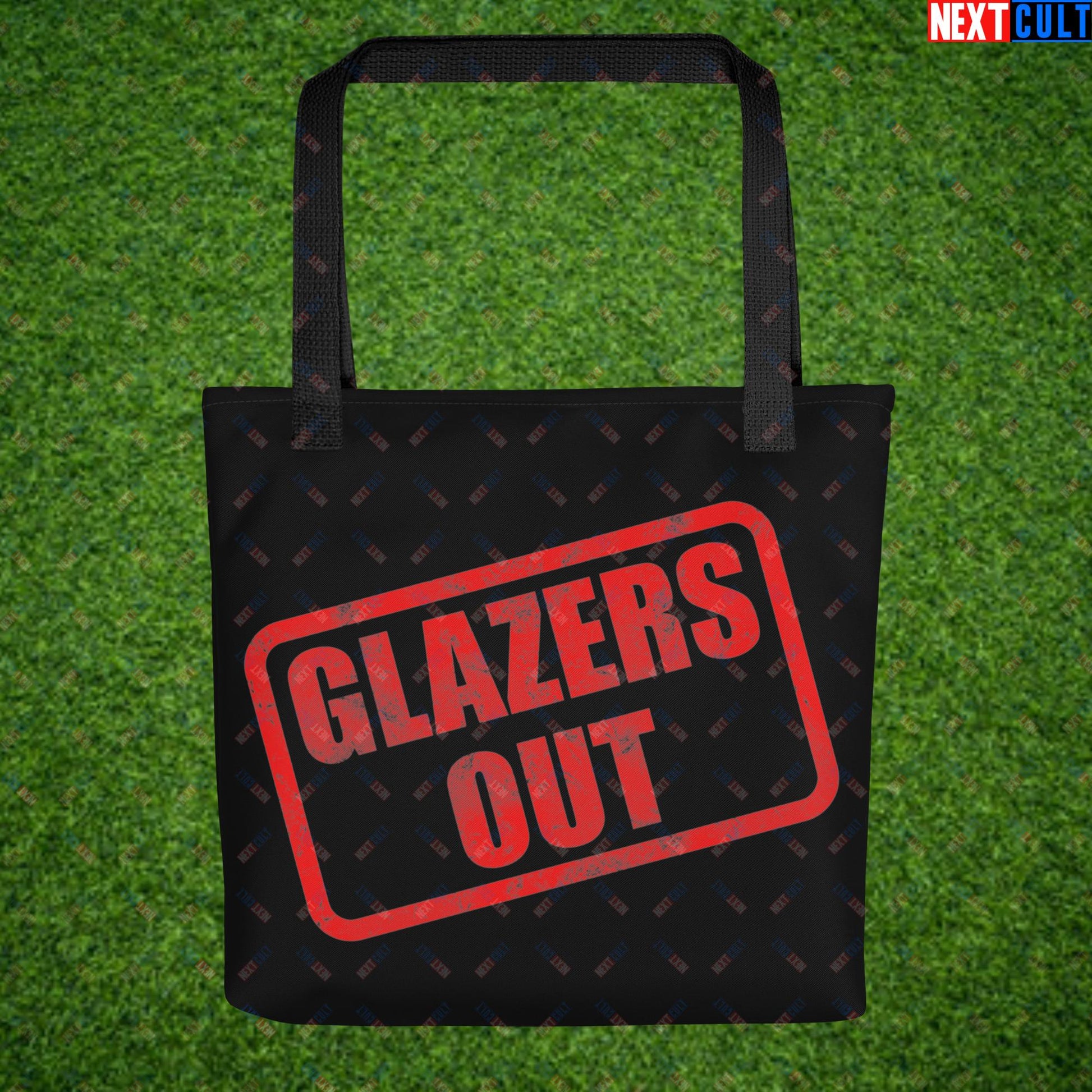 Glazers Out Stop The Glazers Ruining Manchester United Fan Protest Against Glazers Tote bag Default Title Bags Football GlazersOut Manchester United Next Cult Brand