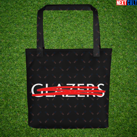 Stop The Glazers From Ruining Manchester United Fan Protest Against Glazers Tote bag Default Title Bags Football GlazersOut Manchester United RatcliffeOut Next Cult Brand