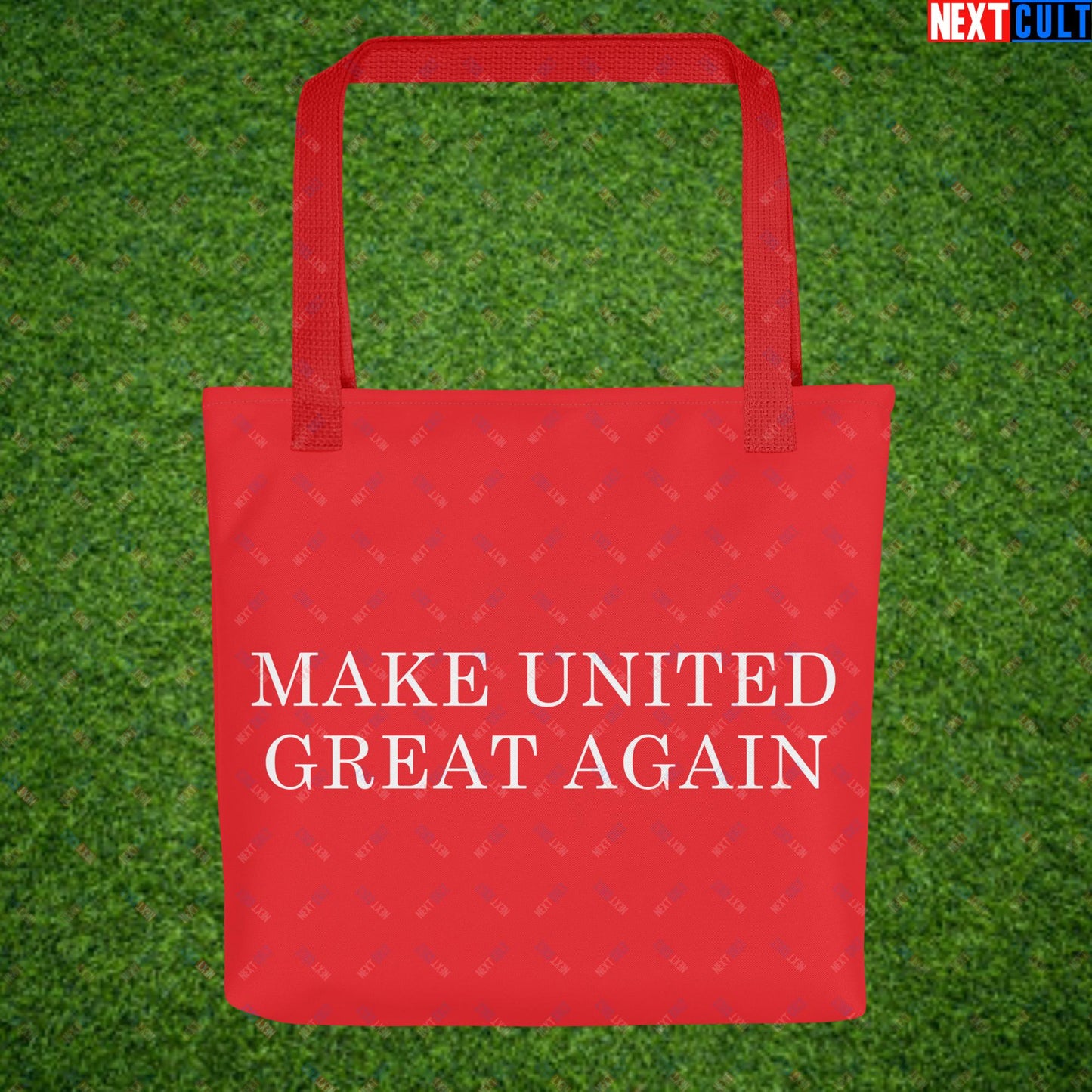 Make United Great Again Funny Manchester United Meme Tote bag Default Title Bags Football Manchester United Next Cult Brand