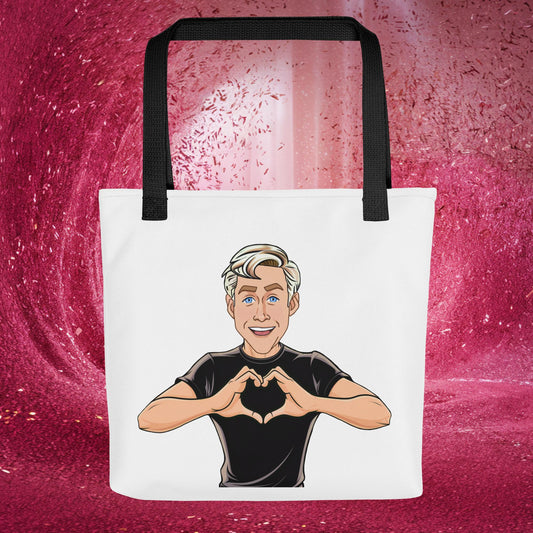 I Love Ryan Gosling Ken Barbie Movie I am Kenough Tote bag Next Cult Brand