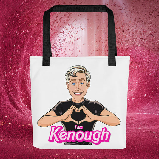 I am Kenough Ryan Gosling Ken Barbie Movie Tote bag Next Cult Brand