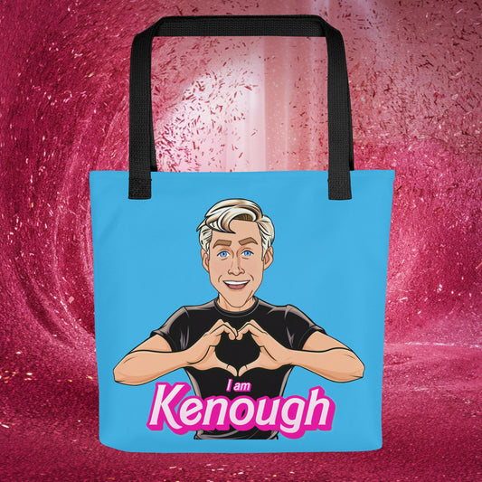 I am Kenough Ryan Gosling Ken Barbie Movie Tote bag Next Cult Brand