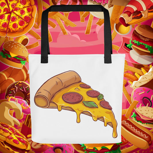 Pizza I Love Pizza Tote bag Next Cult Brand