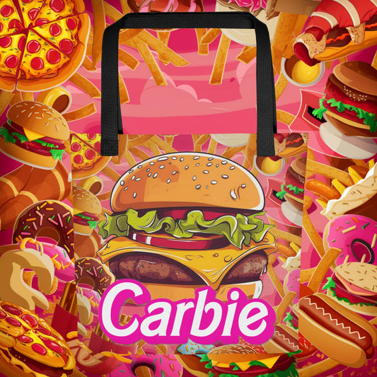 Carbie Barbie Cheeseburger Tote bag Next Cult Brand