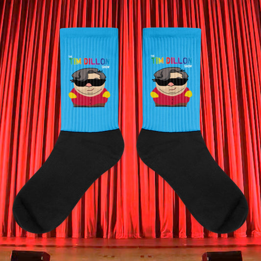 Tim Dillon Cartman, Southpark, The Tim Dillon Show, Tim Dillon Podcast, Tim Dillon Merch, Tim Dillon Socks Next Cult Brand Podcasts, Stand-up Comedy, Tim Dillon