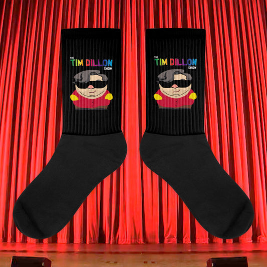 Tim Dillon Cartman, Southpark, The Tim Dillon Show, Tim Dillon Podcast, Tim Dillon Merch, Tim Dillon Socks Next Cult Brand Podcasts, Stand-up Comedy, Tim Dillon