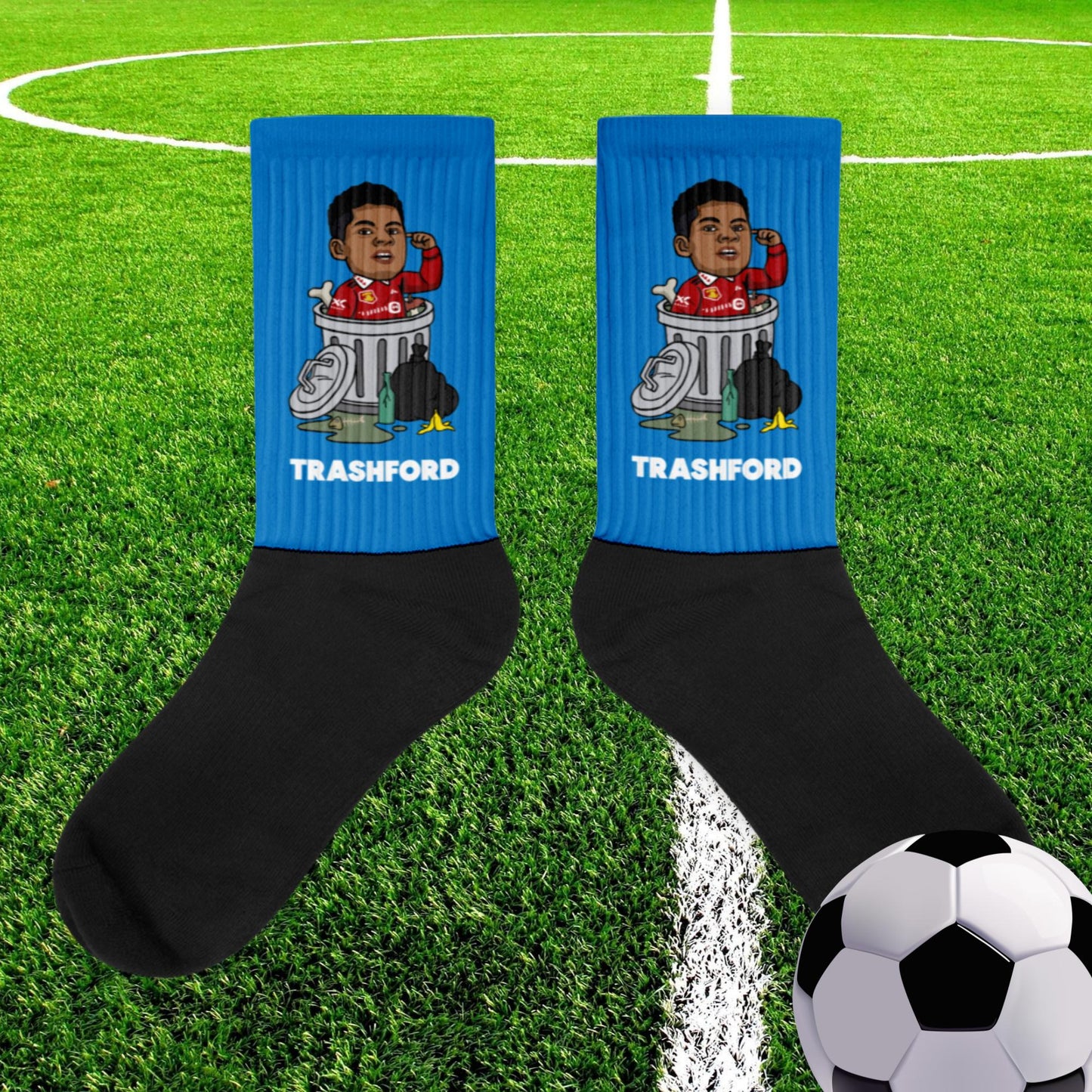 Trashford Marcus Rashford Manchester United Gift Man United Gift Marcus Rashford Socks Next Cult Brand Football, Manchester United, Marcus Rashford