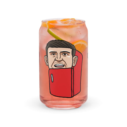 Harry ''The Fridge'' Maguire Can-Shaped Glass Next Cult Brand Football, Harry Maguire, Manchester United, The Fridge