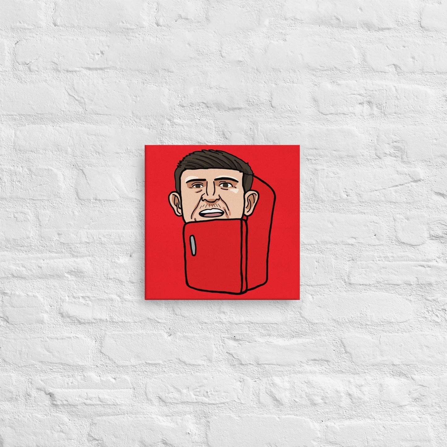 Harry ''The Fridge'' Maguire Canvas Next Cult Brand Football, Harry Maguire, Manchester United, The Fridge