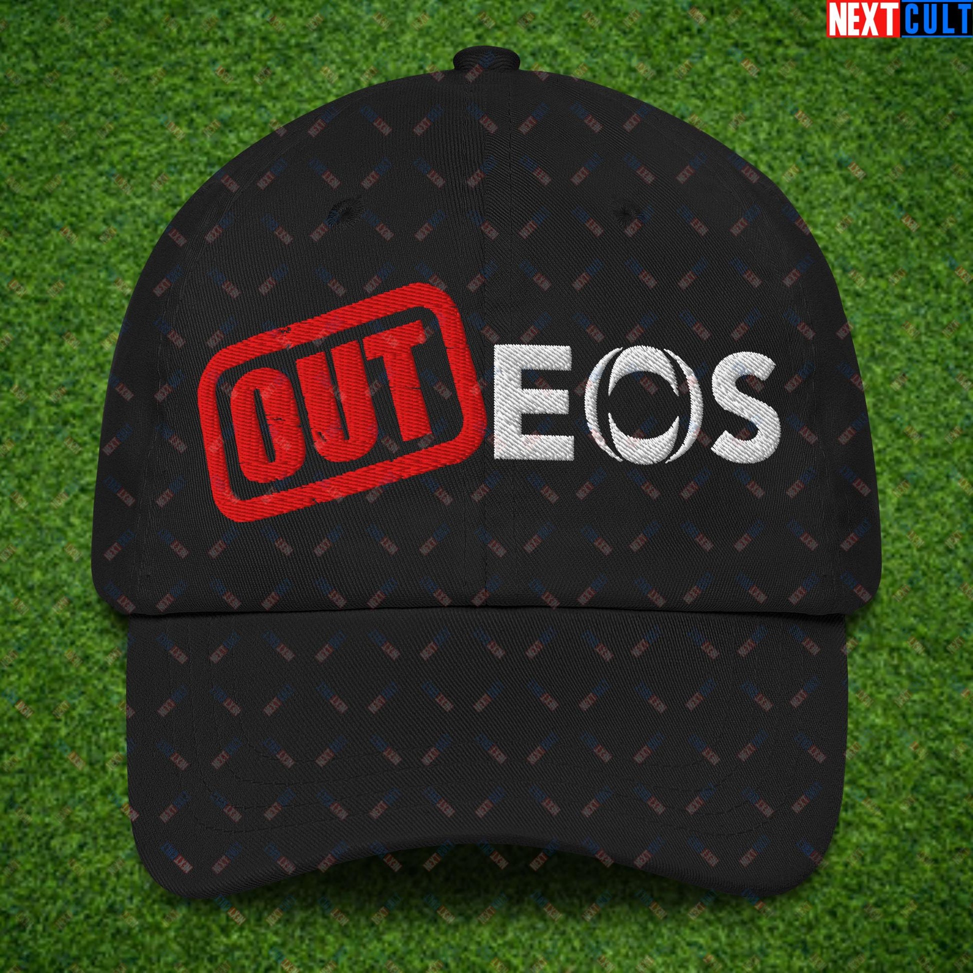 OUTEOS INEOS OUT Manchester United Protest Against Glazers, Ineos and Ratcliffe Dad hat Black Hats Football GlazersOut Manchester United RatcliffeOut Next Cult Brand