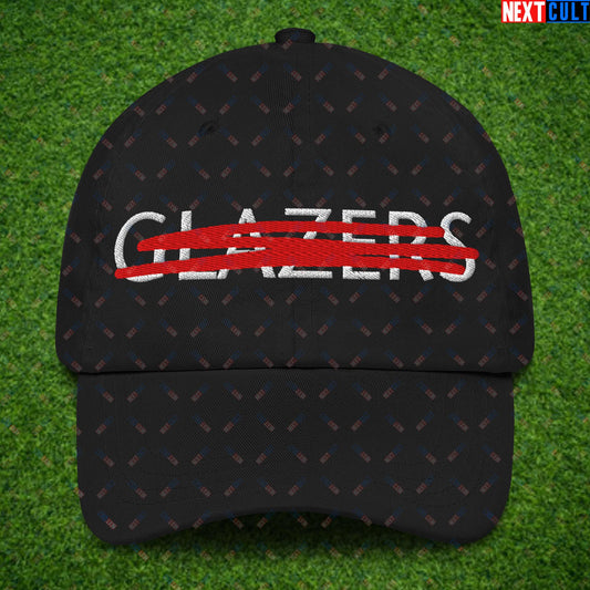 Stop The Glazers From Ruining Manchester United Fan Protest Against Glazers Dad hat Default Title Hats Football GlazersOut Manchester United RatcliffeOut Next Cult Brand