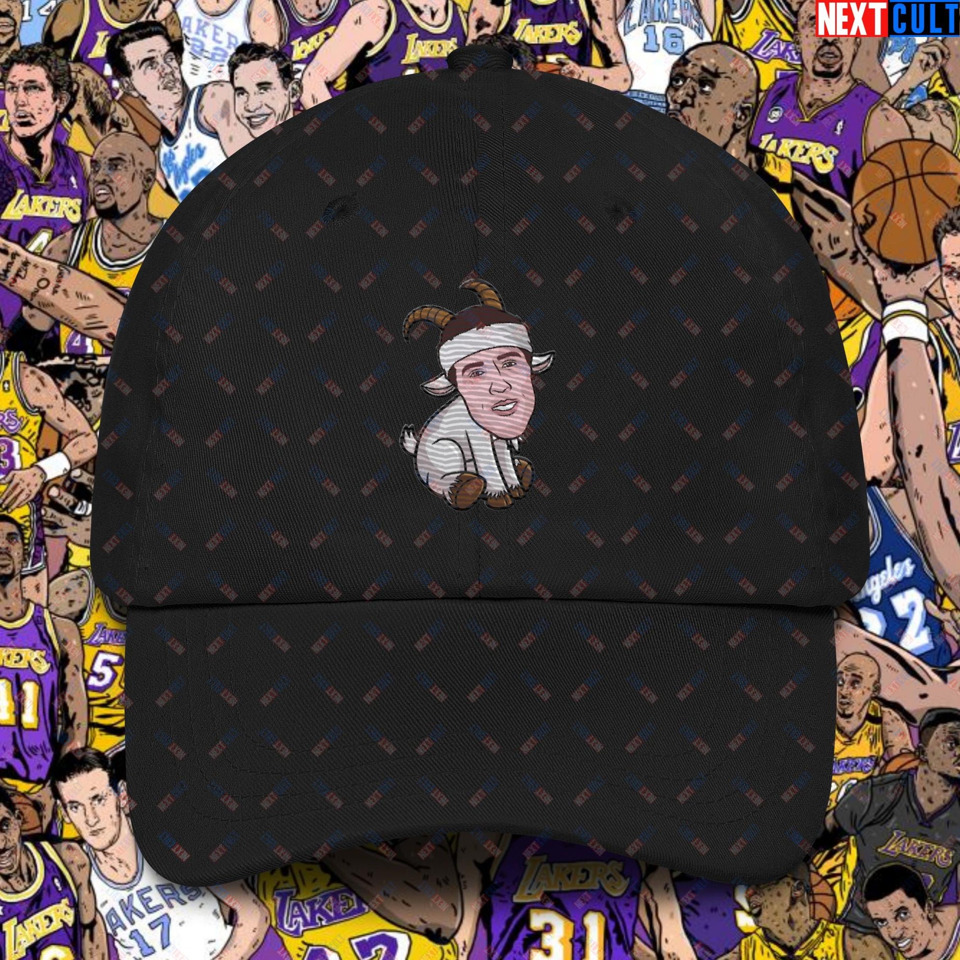 Austin Reaves G.O.A.T. Dad Hat - Funny Basketball Meme Cap - Greatest of All Time Baseball Hat for Basketball Fans - Perfect Gift for Austin Reaves Fans Dad hat Black Hats Austin Reaves Basketball G.O.A.T. Los Angeles Lakers NBA Next Cult Brand