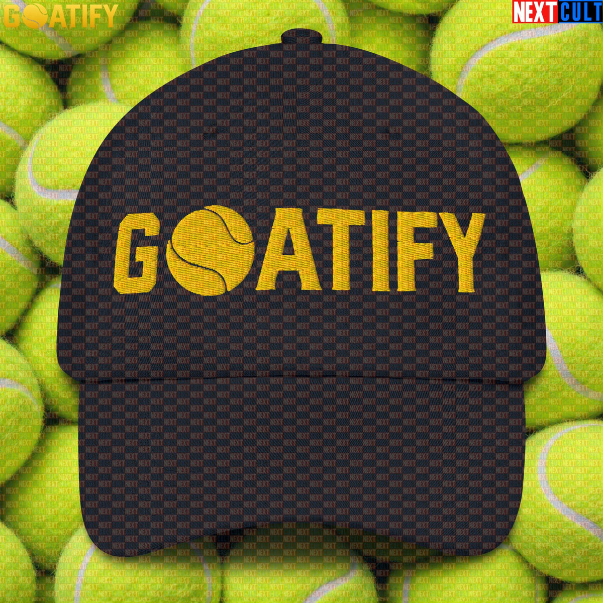 Tennis GOAT Cap Golden Ball Hat for Tennis & Padel Fans, Players & Gifts | GOATIFY |  | ["Padel", "Tennis"]