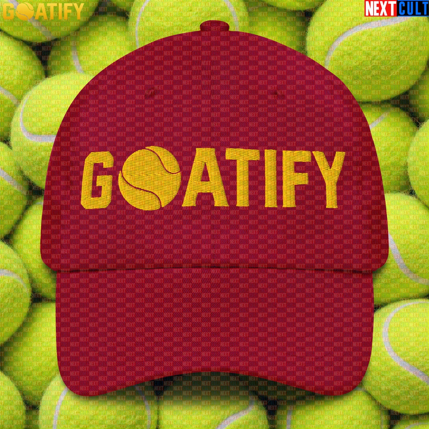 Tennis GOAT Cap Golden Ball Hat for Tennis & Padel Fans, Players & Gifts | GOATIFY |  | ["Padel", "Tennis"]