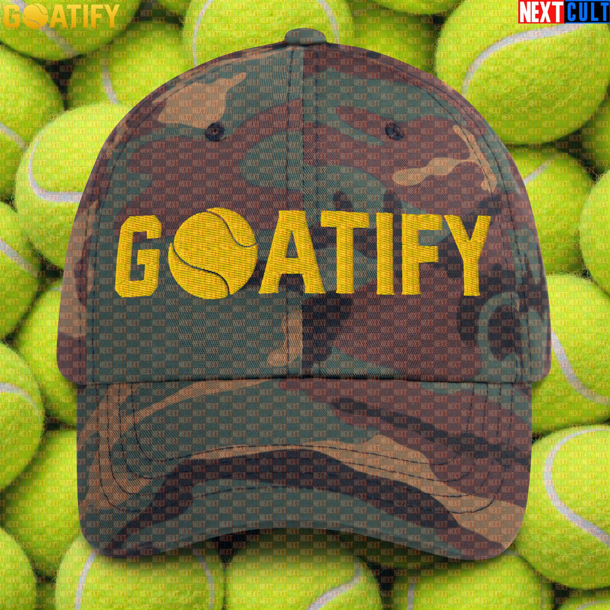 Tennis GOAT Cap Golden Ball Hat for Tennis & Padel Fans, Players & Gifts | GOATIFY |  | ["Padel", "Tennis"]