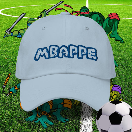 Kylian Mbappe Ninja Turtles Real Madrid Soccer Football Dad hat