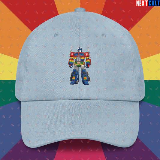 Transformer Transgender Pride Funny LGBTQ+ Dad hat