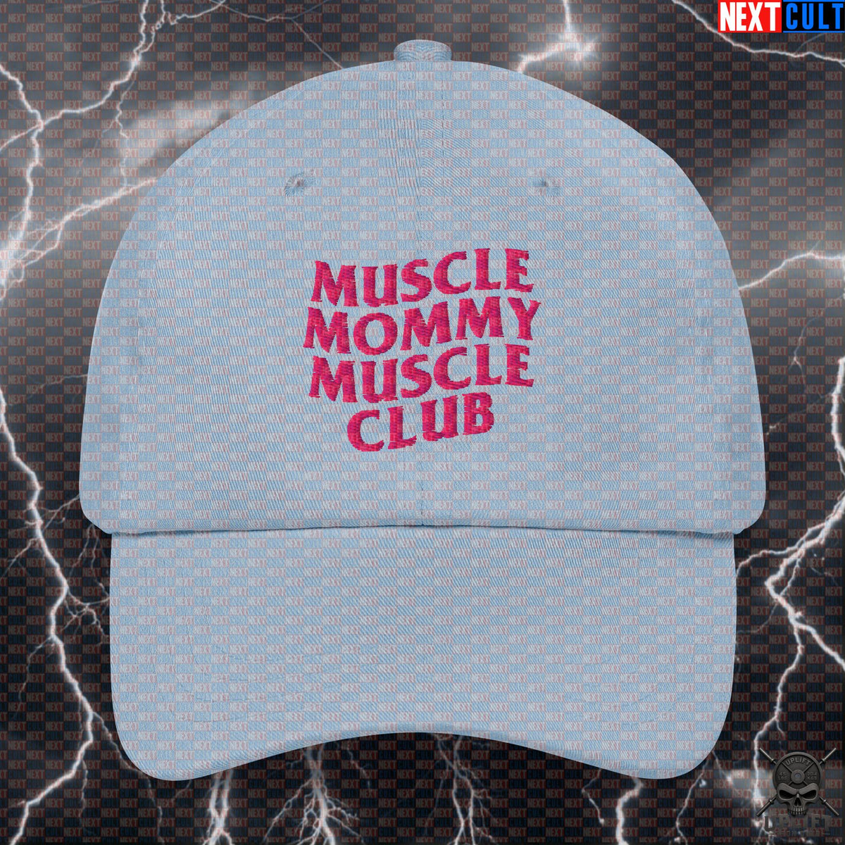 Muscle Mommy Muscle Club Cap for Gym Girls, Lifting, Workout & Fitness |  | ["Bodybuilding", "Fitness", "Gym", "Gym Girl", "Muscle Mommy", "Powerlifting", "Workout"]