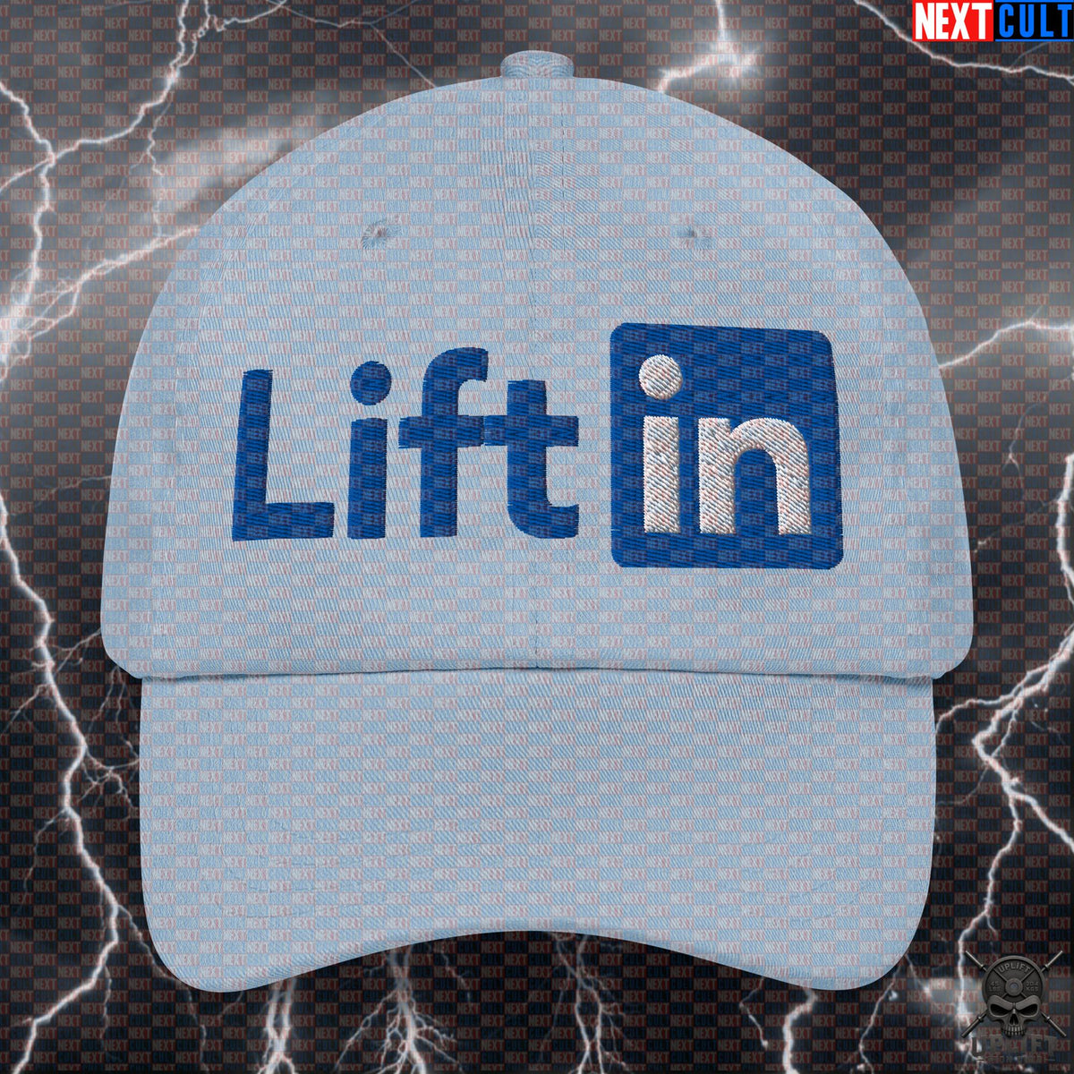 LiftIn Cap Professional Lifter Gym Parody Hat for Lifters, Coaches and Fitness Fans |  | ["Bodybuilding", "Fitness", "Gym", "Powerlifting", "Workout"]