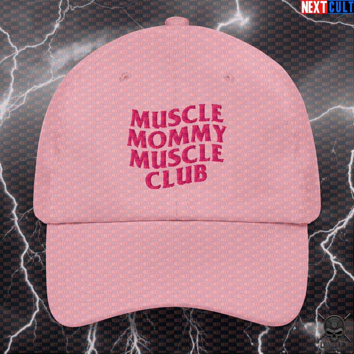 Muscle Mommy Muscle Club Cap for Gym Girls, Lifting, Workout & Fitness |  | ["Bodybuilding", "Fitness", "Gym", "Gym Girl", "Muscle Mommy", "Powerlifting", "Workout"]