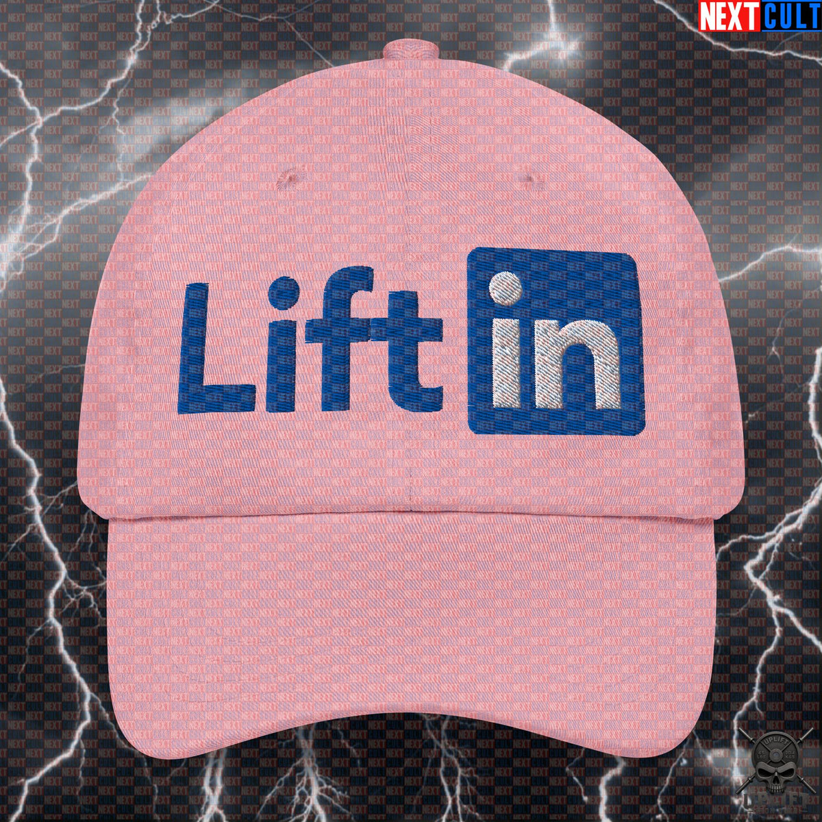LiftIn Cap Professional Lifter Gym Parody Hat for Lifters, Coaches and Fitness Fans |  | ["Bodybuilding", "Fitness", "Gym", "Powerlifting", "Workout"]