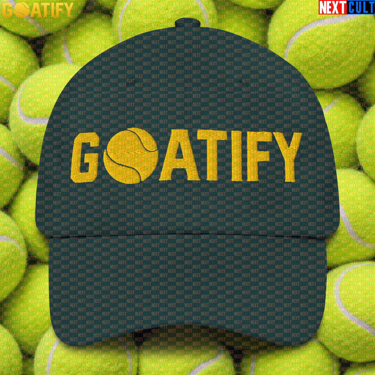 Tennis GOAT Cap Golden Ball Hat for Tennis & Padel Fans, Players & Gifts | GOATIFY |  | ["Padel", "Tennis"]