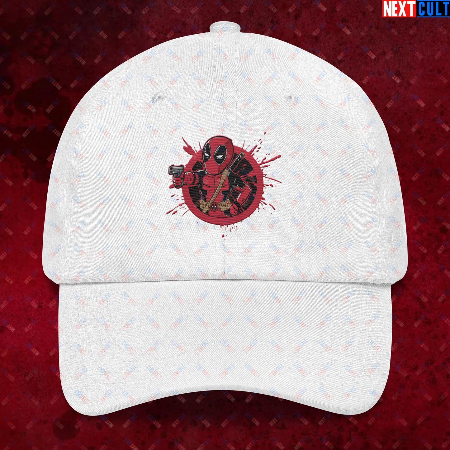 Pool Boy Deadpool Vault Boy Fallout Funny Cartoon Mashup Dad hat