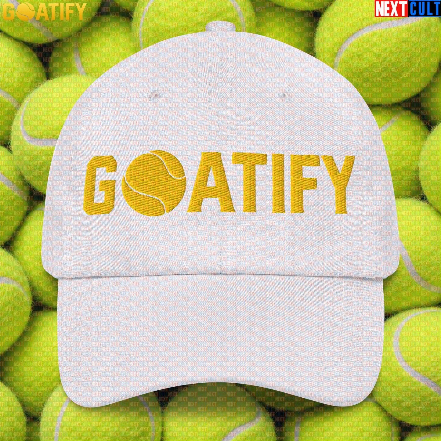 Tennis GOAT Cap Golden Ball Hat for Tennis & Padel Fans, Players & Gifts | GOATIFY |  | ["Padel", "Tennis"]