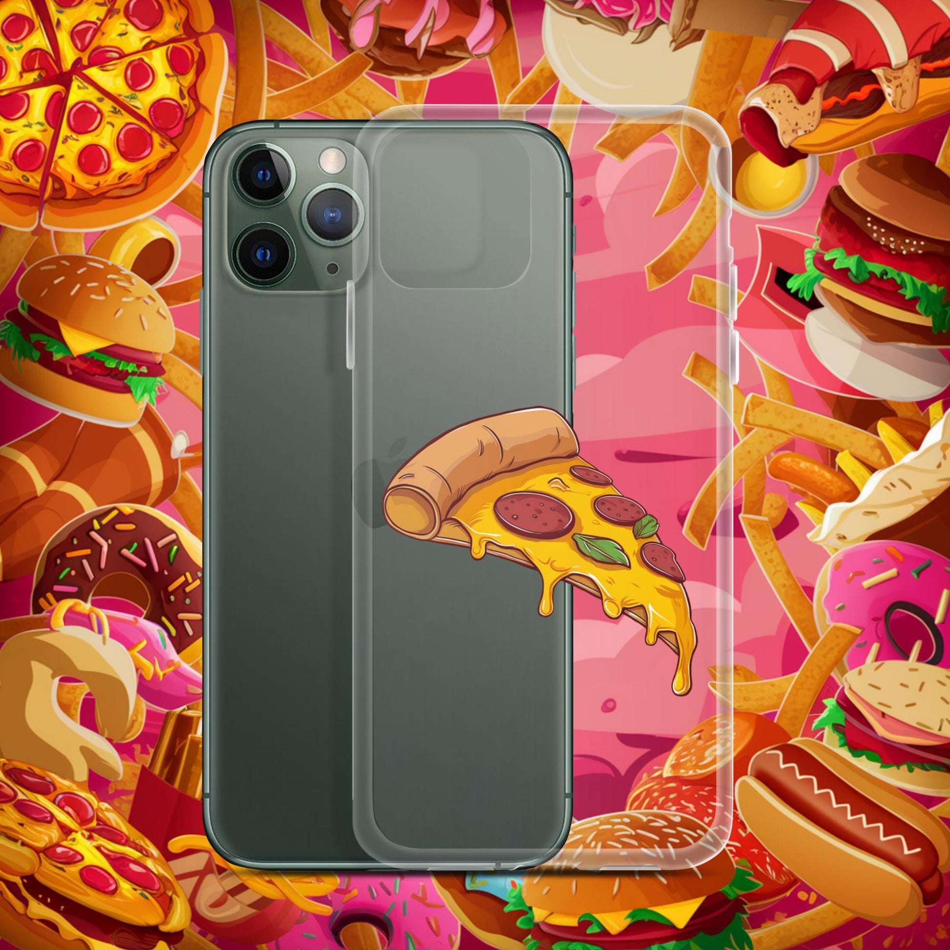 Pizza I Love Pizza Clear Case for iPhone Next Cult Brand