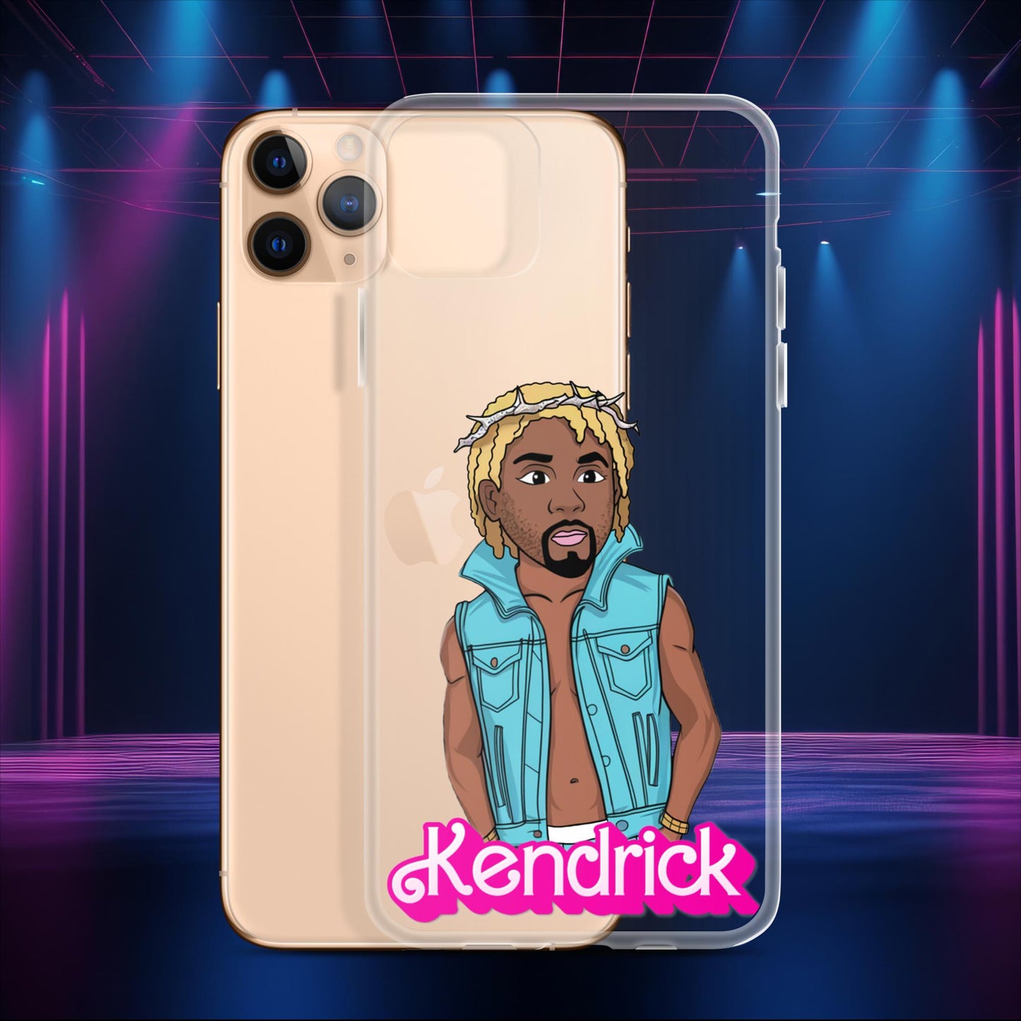 Kendrick Barbie Ken Ryan Gosling Kendrick Lamar Clear Case for iPhone Next Cult Brand