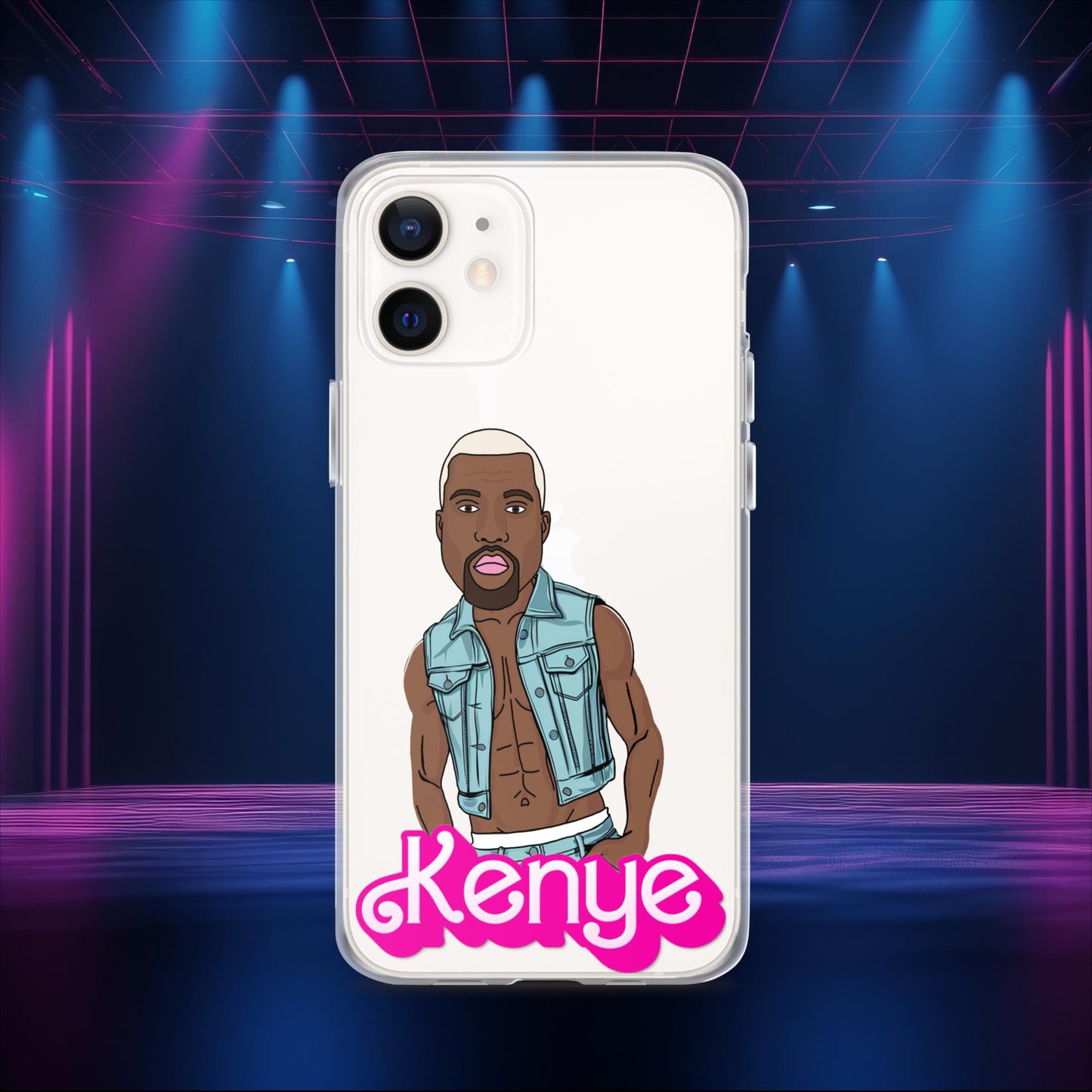 Kenye Barbie Ken Ryan Gosling Kanye West Clear Case for iPhone Next Cult Brand Barbie, Kanye West, Ken, Movies, Music, Ryan Gosling