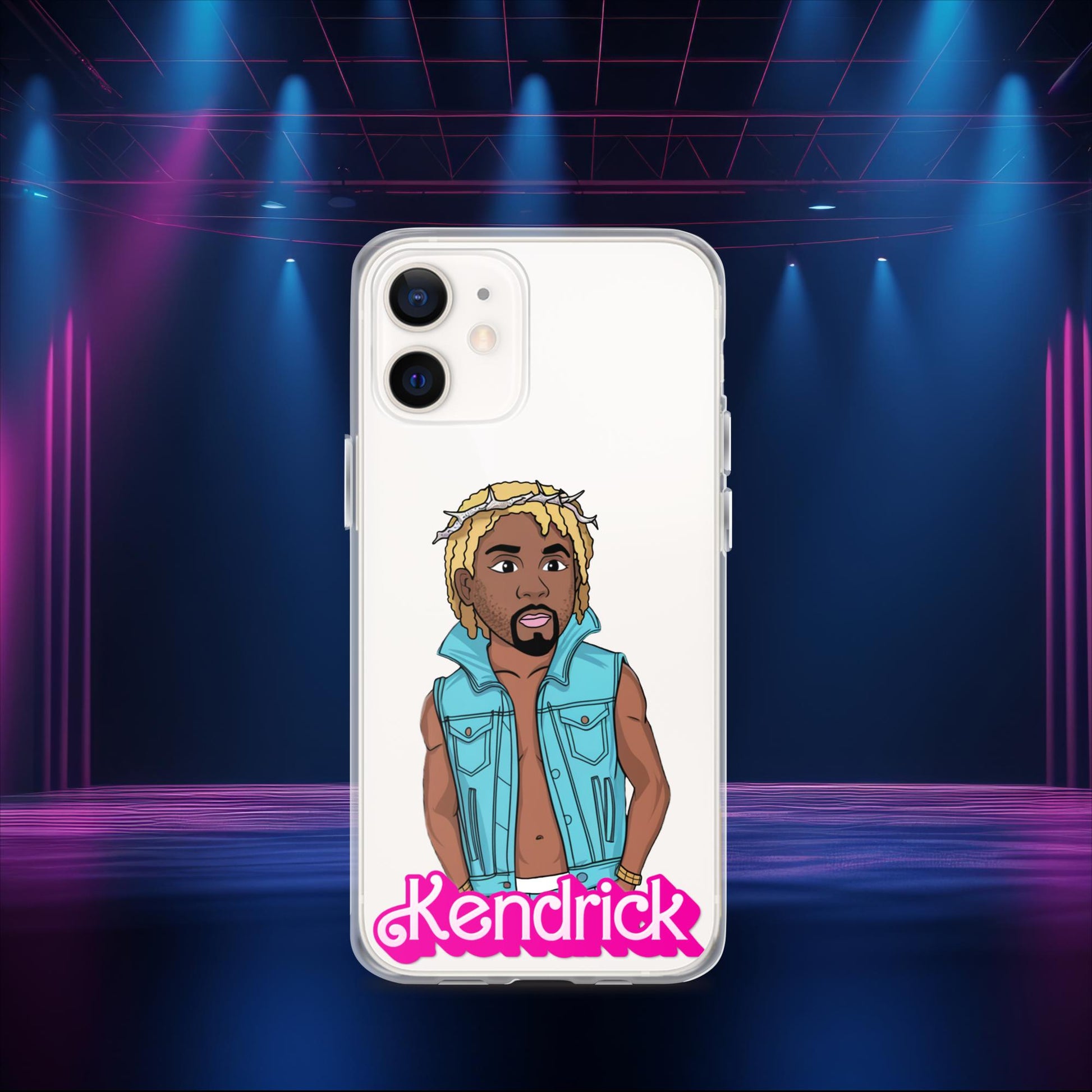 Kendrick Barbie Ken Ryan Gosling Kendrick Lamar Clear Case for iPhone iPhone 12 mini Mobile Phone Cases Barbie Ken Kendrick Lamar Movies Music Next Cult Brand