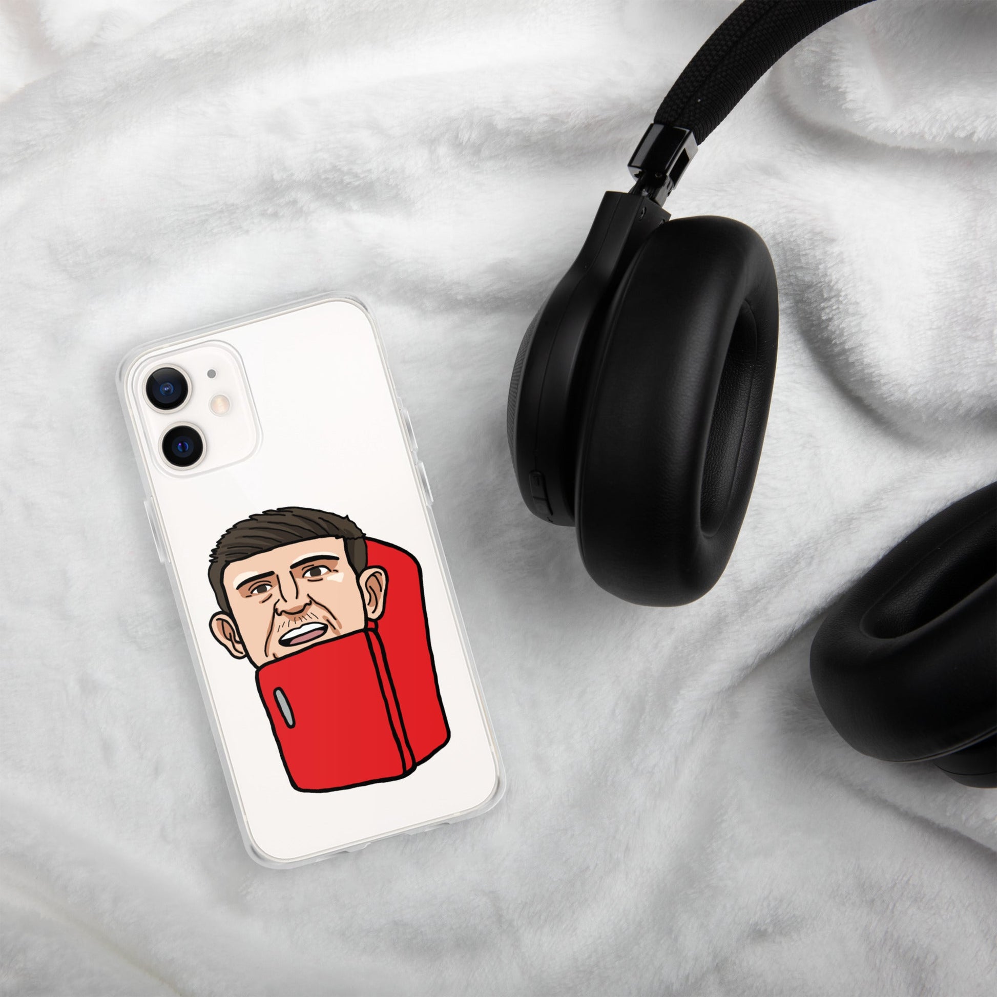 Harry ''The Fridge'' Maguire Clear Case for iPhone® Next Cult Brand Football, Harry Maguire, Manchester United, The Fridge