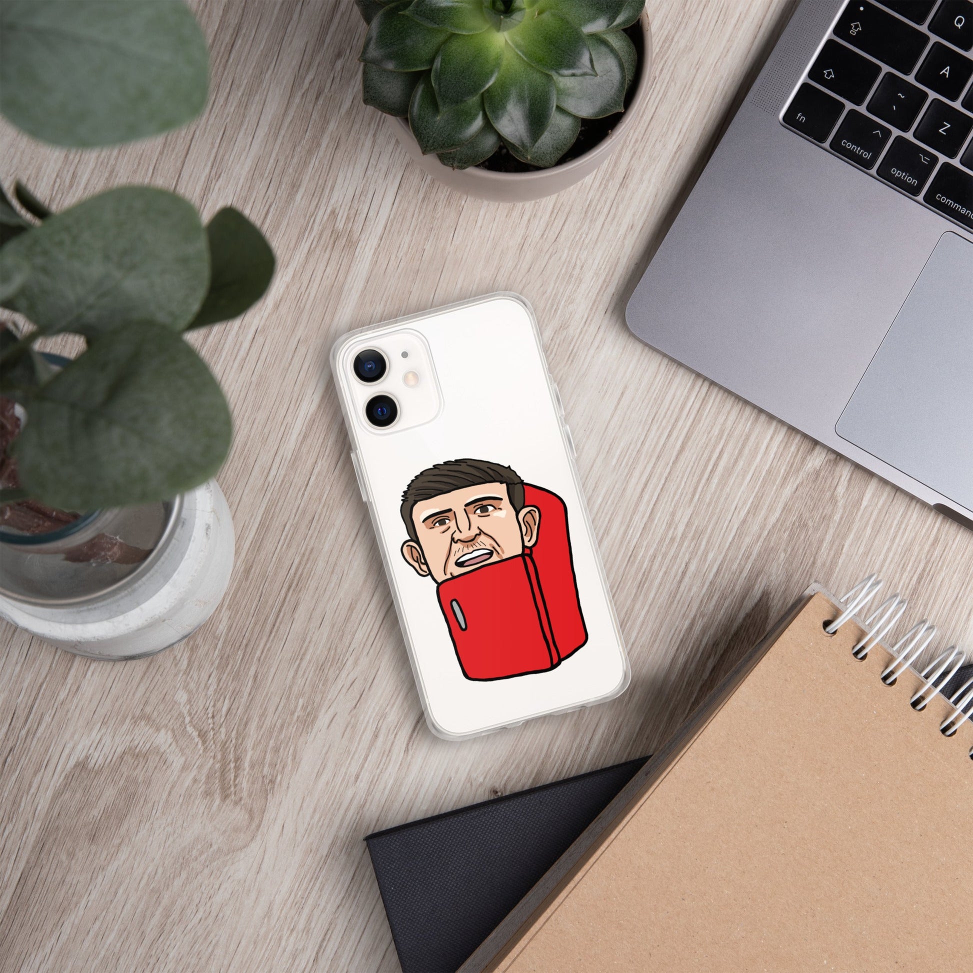 Harry ''The Fridge'' Maguire Clear Case for iPhone® Mobile Phone Cases Football Harry Maguire Manchester United The Fridge Next Cult Brand