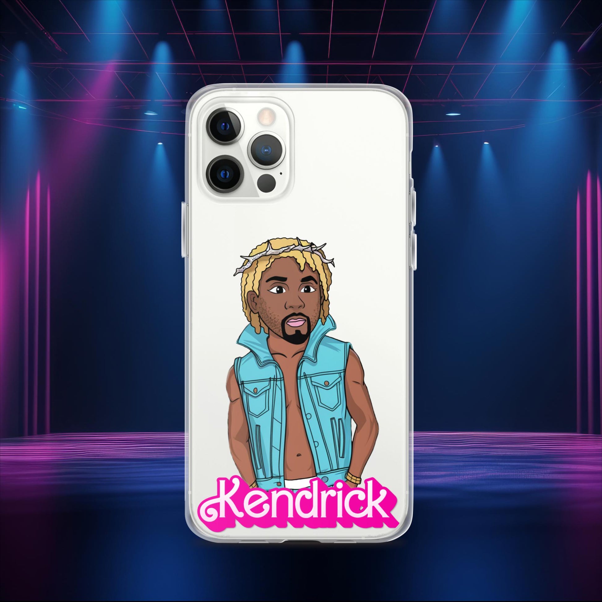 Kendrick Barbie Ken Ryan Gosling Kendrick Lamar Clear Case for iPhone Next Cult Brand