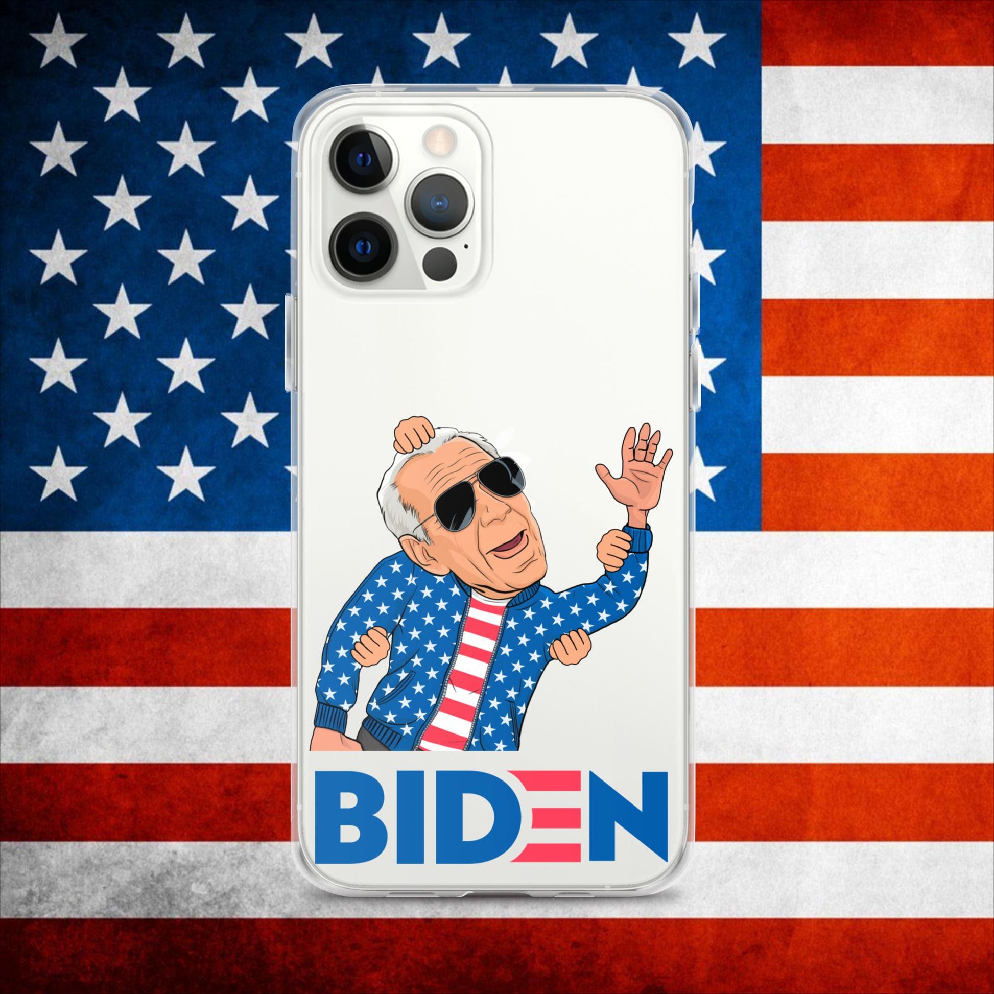 Weekend at Biden's Joe Biden Meme Democrat Republican Trump Gift Biden Gift 90s Vintage Clear Case for iPhone iPhone 12 Pro Max Mobile Phone Cases Democrats Joe Biden Politics Next Cult Brand