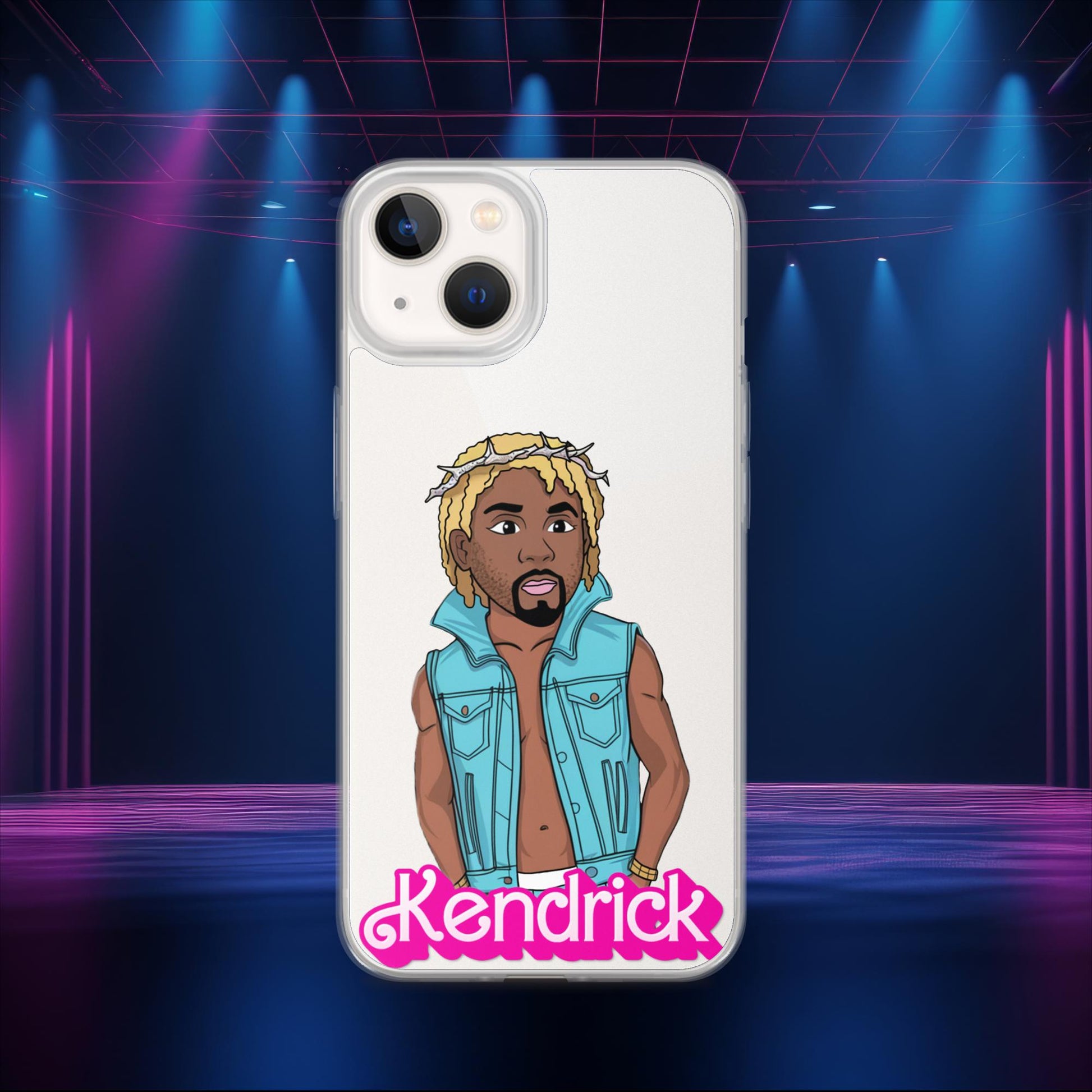 Kendrick Barbie Ken Ryan Gosling Kendrick Lamar Clear Case for iPhone iPhone 13 Mobile Phone Cases Barbie Ken Kendrick Lamar Movies Music Next Cult Brand