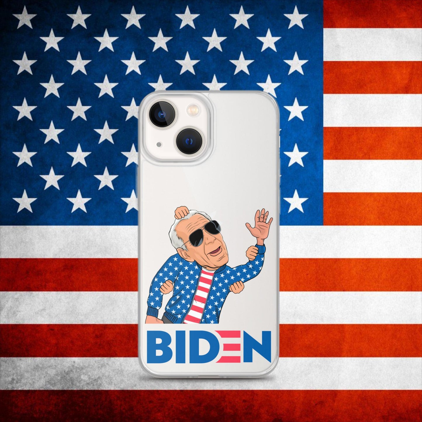 Weekend at Biden's Joe Biden Meme Democrat Republican Trump Gift Biden Gift 90s Vintage Clear Case for iPhone Next Cult Brand