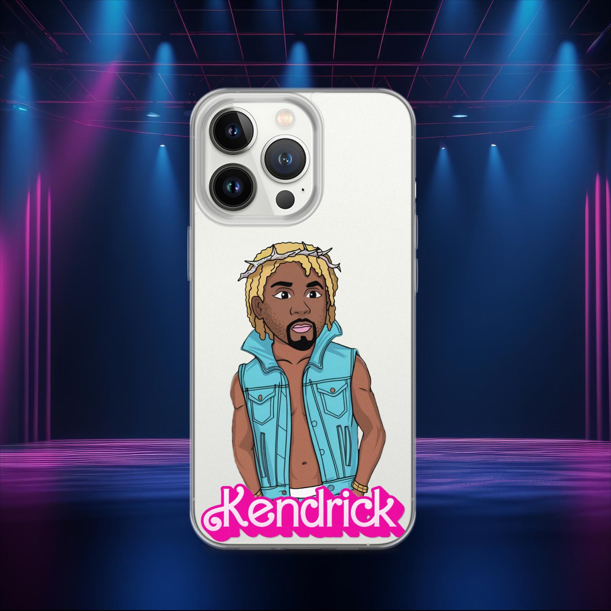 Kendrick Barbie Ken Ryan Gosling Kendrick Lamar Clear Case for iPhone Next Cult Brand