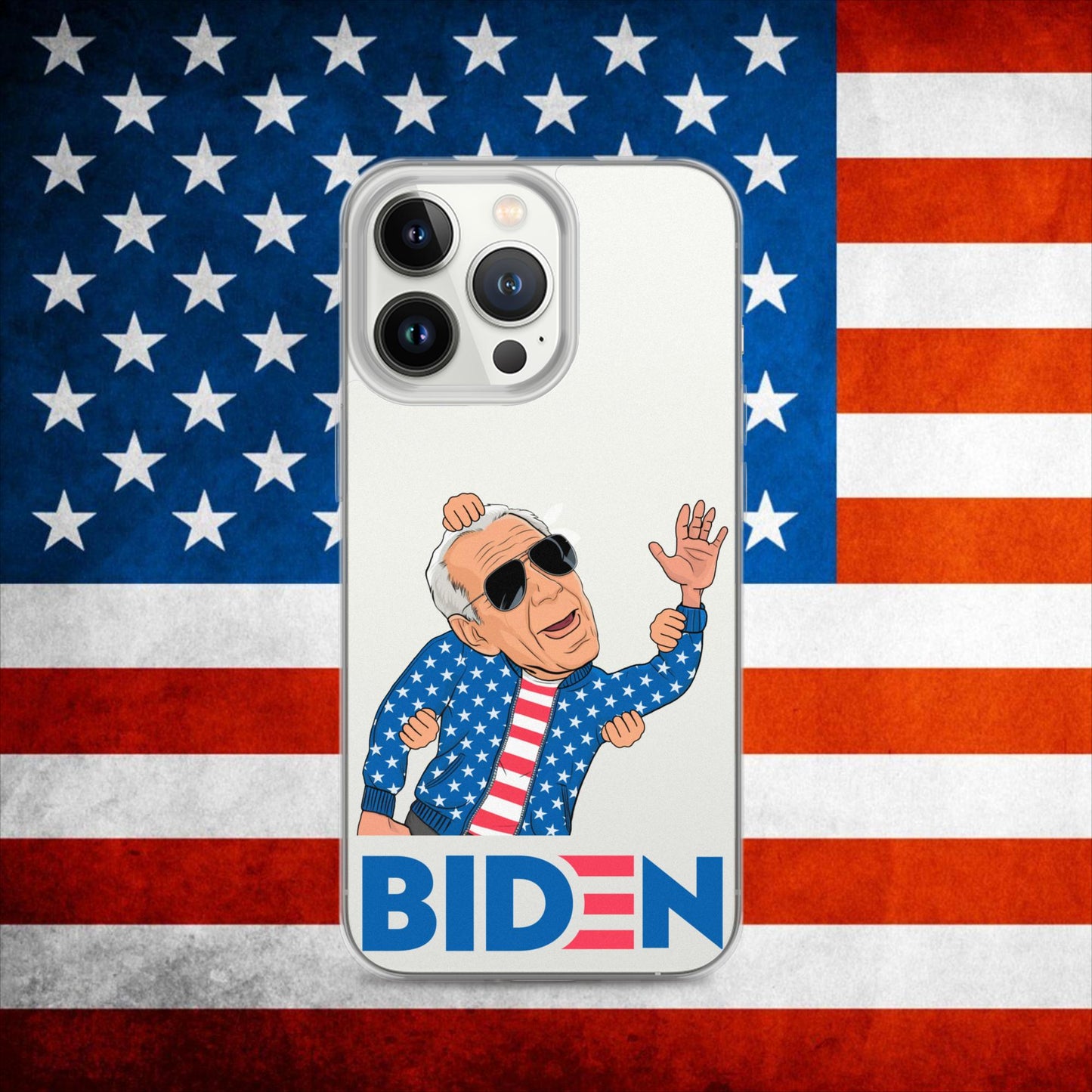 Weekend at Biden's Joe Biden Meme Democrat Republican Trump Gift Biden Gift 90s Vintage Clear Case for iPhone Next Cult Brand