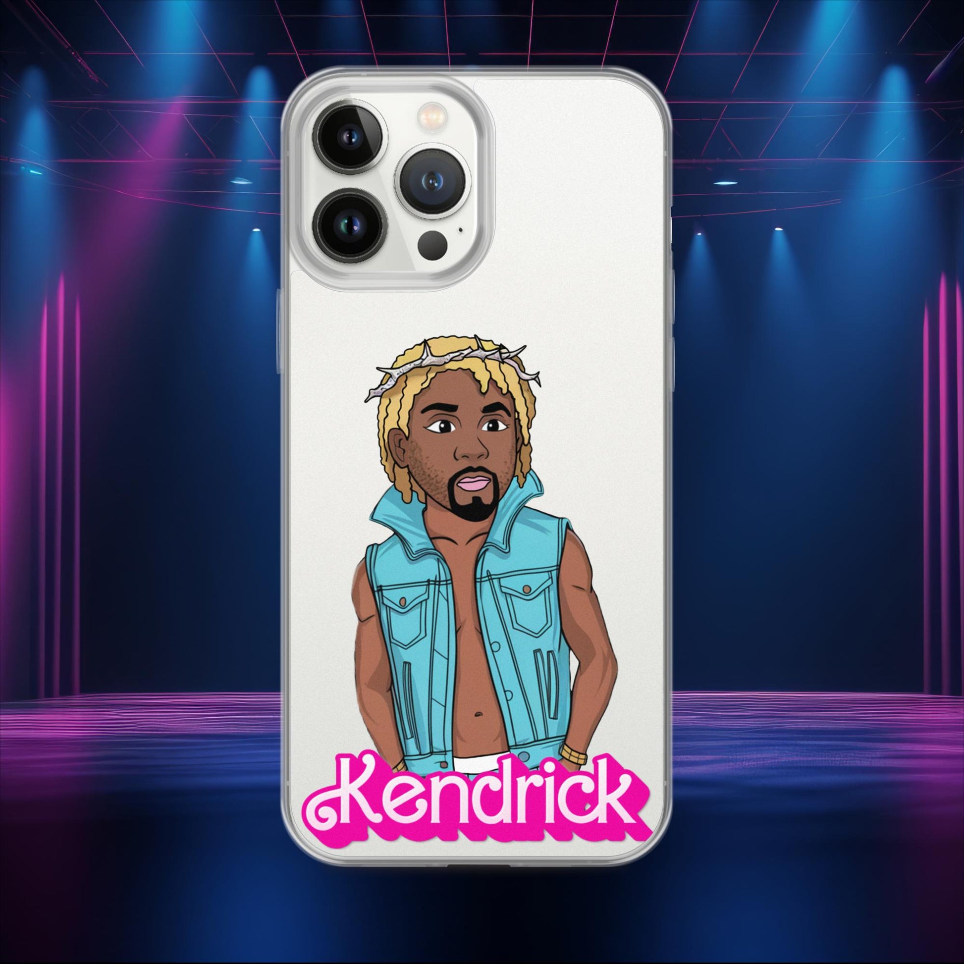 Kendrick Barbie Ken Ryan Gosling Kendrick Lamar Clear Case for iPhone Next Cult Brand