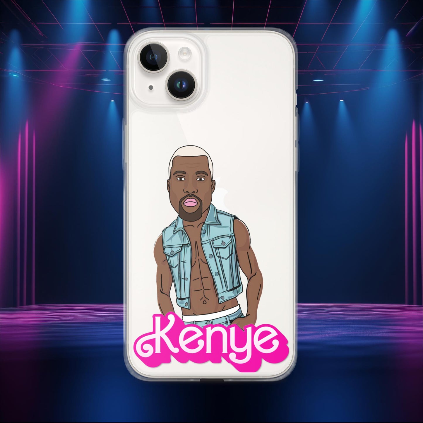 Kenye Barbie Ken Ryan Gosling Kanye West Clear Case for iPhone Next Cult Brand Barbie, Kanye West, Ken, Movies, Music, Ryan Gosling