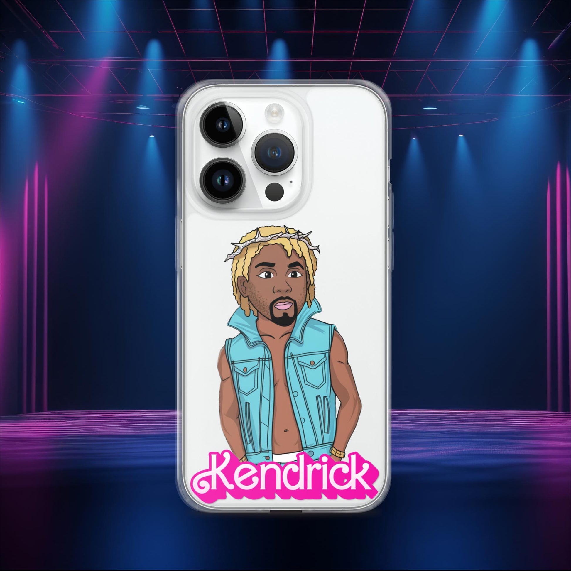 Kendrick Barbie Ken Ryan Gosling Kendrick Lamar Clear Case for iPhone Next Cult Brand