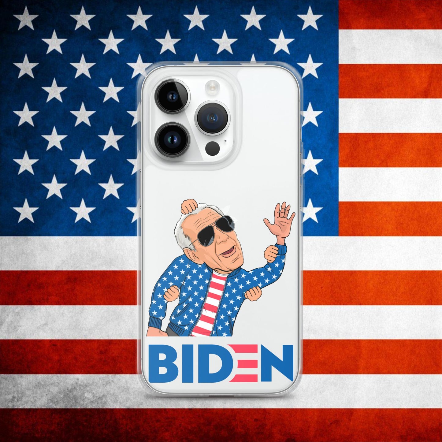 Weekend at Biden's Joe Biden Meme Democrat Republican Trump Gift Biden Gift 90s Vintage Clear Case for iPhone Next Cult Brand